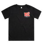 Kids RockNSlide Skateboard Club Stencil Tee | Black/Red