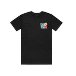 Kids RockNSlide Skateboard Club Rainbow Tee | Black
