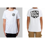 RockNSlide Check Mate Shirt White | Pre-Order