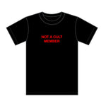 Kids Croc Lobster Not A Cult Tee | Black/Red