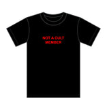 Kids Croc Lobster Not A Cult Tee | Black/Red