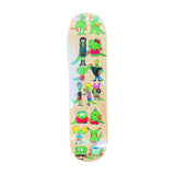 Croc Lobster 90's Deck 7.75 inch Plain Wood