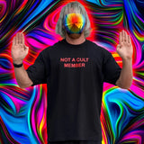 Kids Croc Lobster Not A Cult Tee | Black/Red
