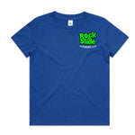 Adults RockNSlide Skateboard Club Slime Tee | Blue